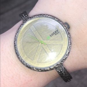 lucky brand watch peace and love